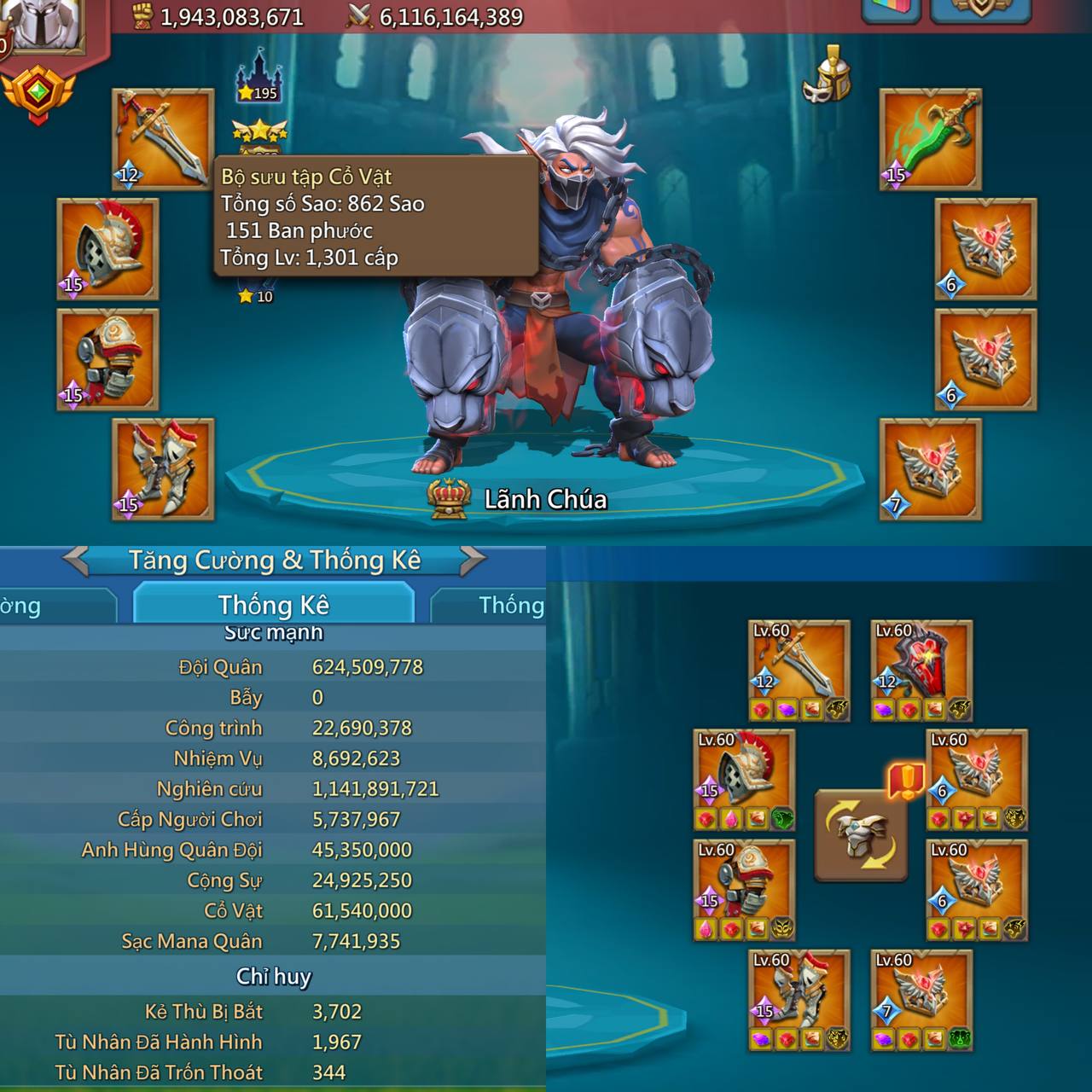 Increíble Low-Quest 1600% Stats