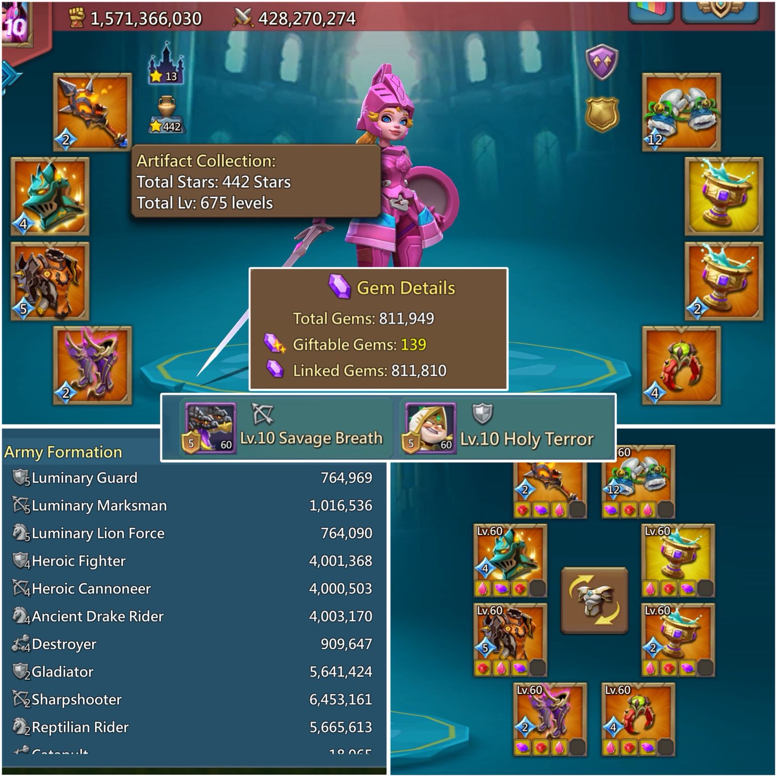 Semi-Lead 2 P2P Fams Max • 950% Stats➡️